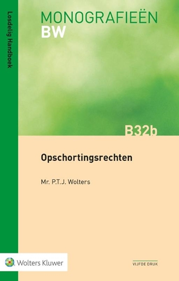Afbeelding van Monografieen BW Opschortingsrechten