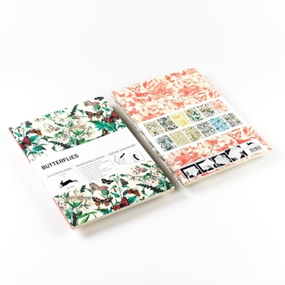 Afbeeldingen van Gift wrapping paper book Butterflies