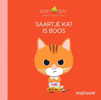 Afbeeldingen van Baby Zen Saartje Kat is boos