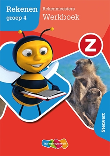 Afbeelding van Z-Rekenen Rekenmeesters Stenvert groep 4 Werkboek
