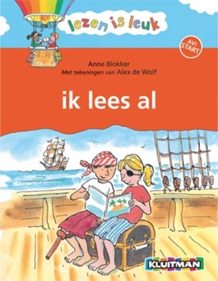 Afbeelding van Lezen is leuk ik lees al