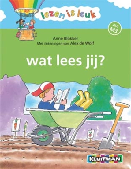 Afbeelding van Lezen is leuk Wat lees jij