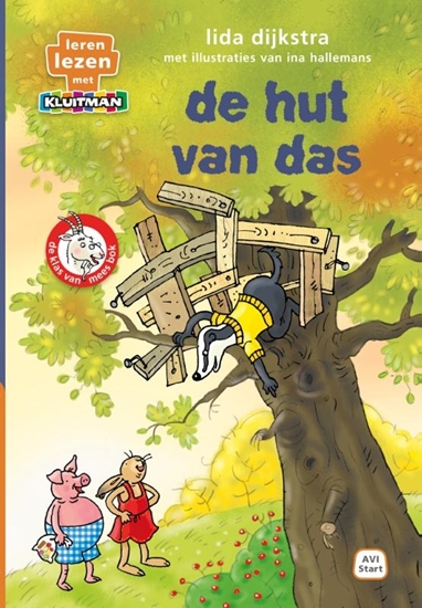 Afbeelding van Leren lezen met Kluitman De hut van das