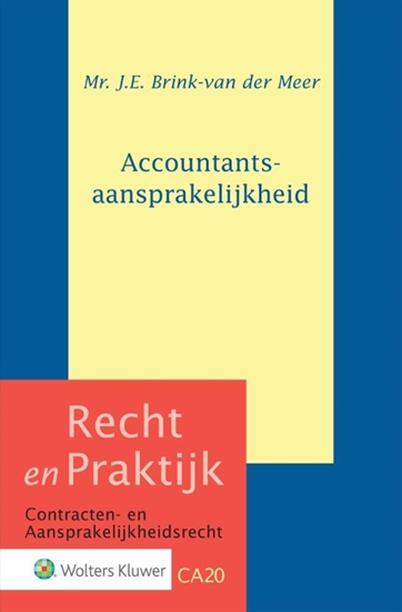 Afbeelding van Accountantsaansprakelijkheid