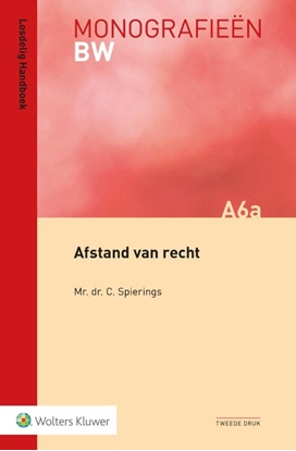 Afbeeldingen van Monografieen BW Afstand van recht