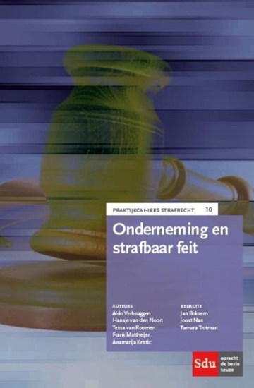 Afbeelding van Praktijkcahier Strafrecht Onderneming en strafbaar feit