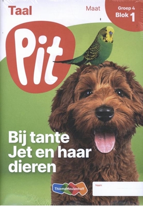 Afbeeldingen van Pit Taal leerwerkschrift maat groep 4 - blok 1 t/m 3