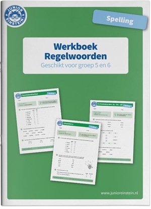 Afbeeldingen van Spelling Regelwoorden geschikt voor groep 5 en 6 Werkboek