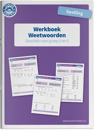 Afbeelding van Spelling Weetwoorden geschikt voor groep 5 en 6 Werkboek