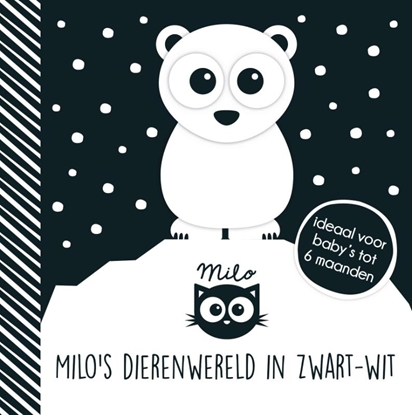 Afbeeldingen van Baby ziet... Milo's dierenwereld in zwart-wit