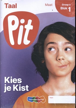 Afbeeldingen van Pit Taal leerwerkschrift maat groep 6 - blok 1 t/m 3
