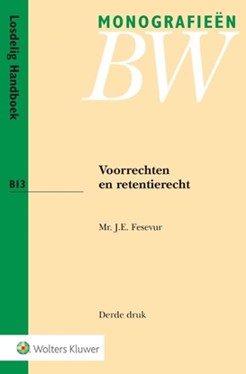 Afbeeldingen van Monografieen BW Voorrechten en retentierecht
