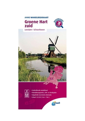 Afbeeldingen van ANWB Wandelregiokaart Groene Hart zuid