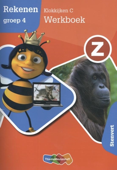 Afbeelding van Z-Rekenen Groep 4 Klokkijken C Werkboek