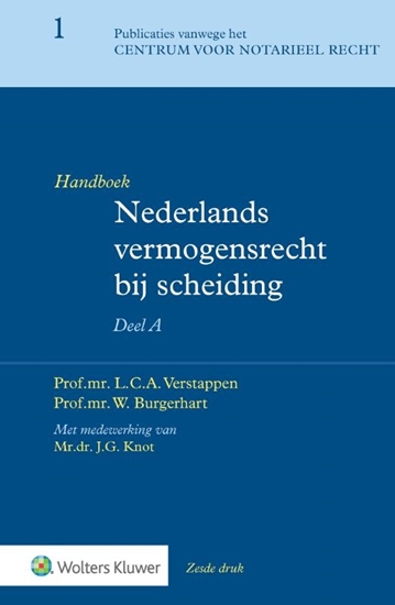 Afbeelding van Handboek Nederlands vermogensrecht bij scheiding Deel A