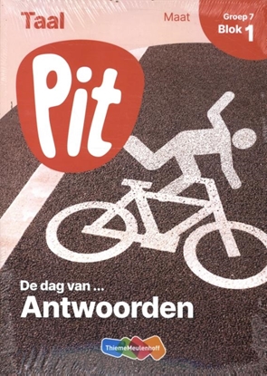 Afbeeldingen van Pit Taal Antwoorden leerwerkschriften maat groep 7