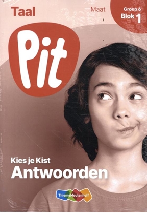 Afbeeldingen van Pit Taal Antwoorden leerwerkschriften maat groep 6