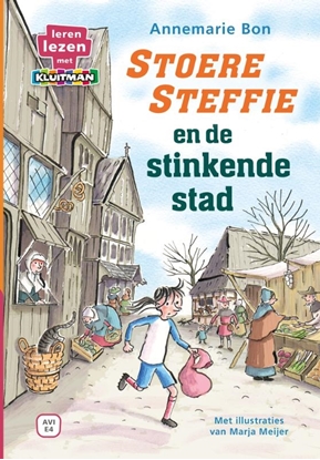 Afbeeldingen van Leren lezen met Kluitman Stoere Steffie en de stinkende stad