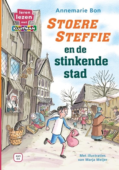 Afbeelding van Leren lezen met Kluitman Stoere Steffie en de stinkende stad