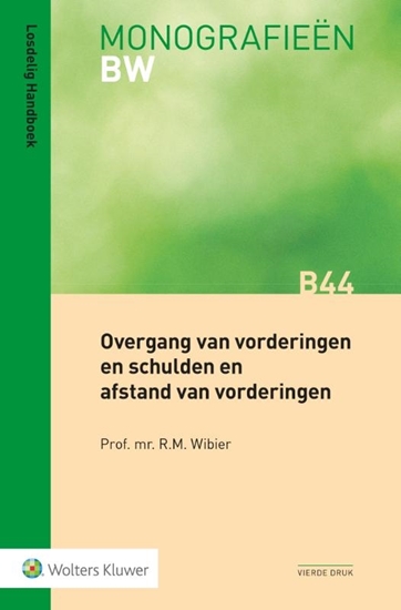 Afbeelding van Monografieen BW Overgang van vorderingen en schulden en afstand van vorderingen