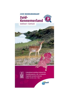 Afbeeldingen van ANWB Wandelregiokaart Zuid-Kennemerland