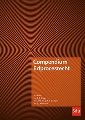 Afbeeldingen van Compendia Compendium erfprocesrecht