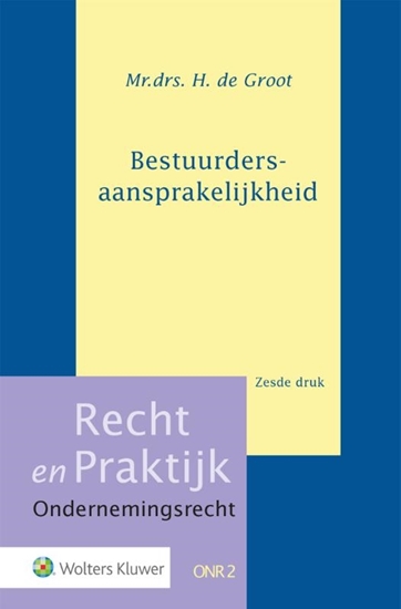 Afbeelding van Bestuurdersaansprakelijkheid