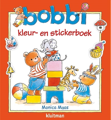 Afbeeldingen van Bobbi Bobbi kleur- en stickerboek