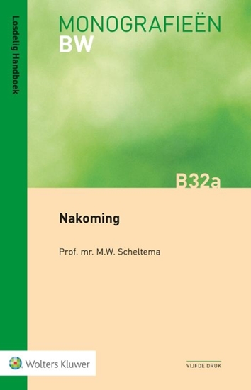 Afbeelding van Monografieen BW Nakoming