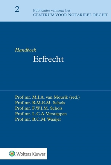 Afbeelding van Handboek Erfrecht