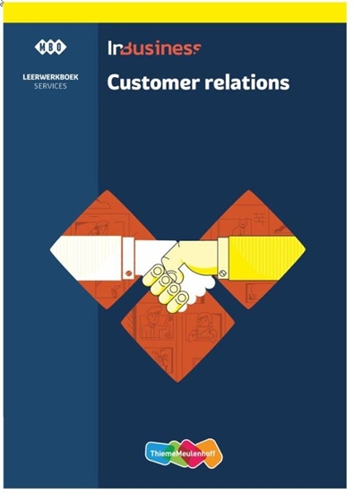 Afbeelding van InBusiness Services Customer relations leerwerkboek + online verwerking