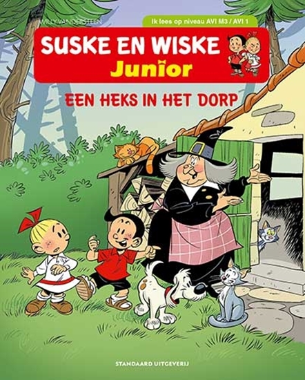 Afbeelding van Suske en Wiske Junior Een heks in het dorp