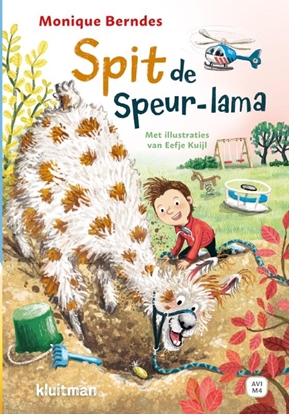 Afbeeldingen van Lekker lezen met Kluitman Spit de speur-lama