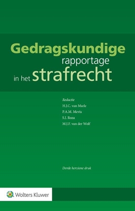 Afbeeldingen van Gedragskundige rapportage in het strafrecht