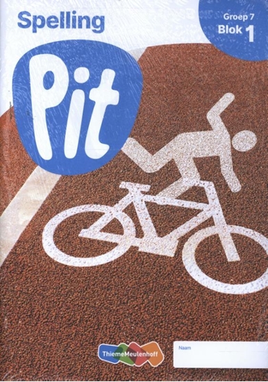 Afbeelding van Pit Spelling leerwerkschrift groep 7 - blok 1 t/m 3