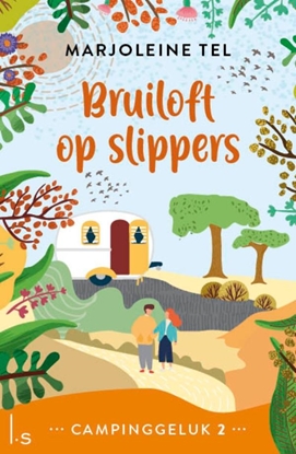 Afbeeldingen van Campinggeluk Bruiloft op slippers