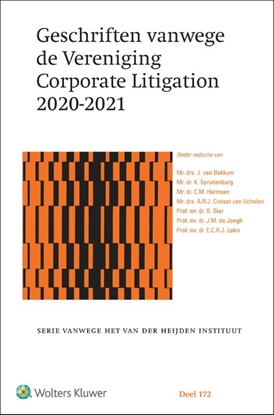 Afbeeldingen van Geschriften vanwege de Vereniging Corporate Litigation 2020-2021