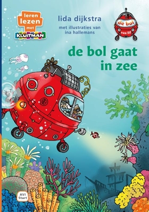 Afbeeldingen van Leren lezen met Kluitman De bol gaat in zee