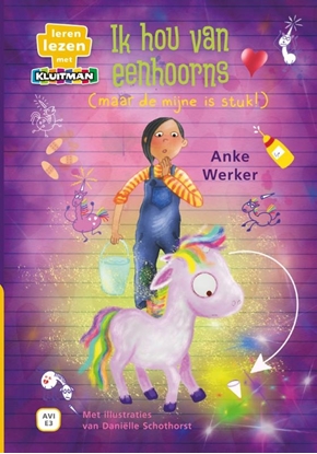 Afbeeldingen van Leren lezen met Kluitman Ik hou van eenhoorns (maar de mijne is stuk)