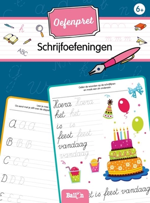 Afbeeldingen van Oefenpret (wipe and clean) Schrijfoefeningen 6+