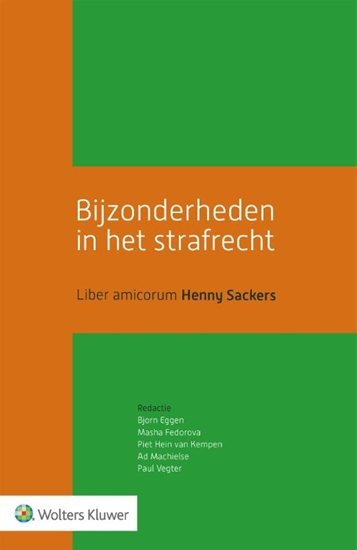 Afbeelding van Bijzonderheden in het strafrecht