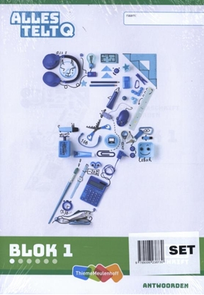 Afbeeldingen van Alles telt Q Antwoordschrift Plus blok 1 t/m 6 groep 7