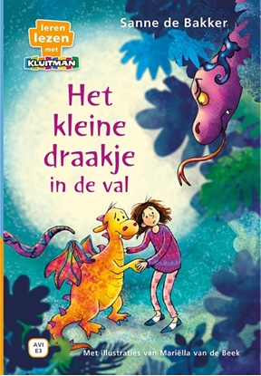 Afbeeldingen van Leren lezen met Kluitman Het kleine draakje in de val