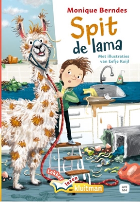 Afbeeldingen van Lekker lezen met Kluitman Spit de lama