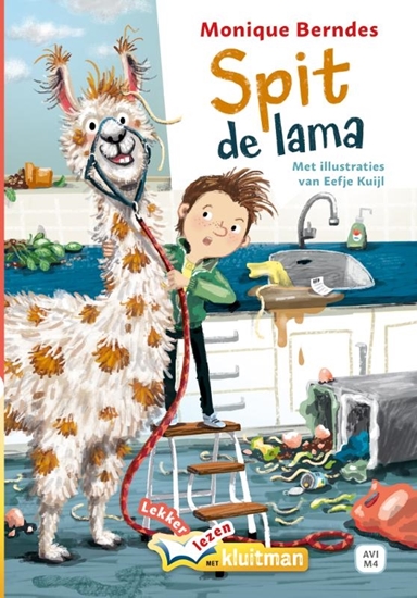 Afbeelding van Lekker lezen met Kluitman Spit de lama