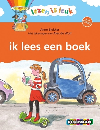 Afbeeldingen van Lezen is leuk ik lees een boek