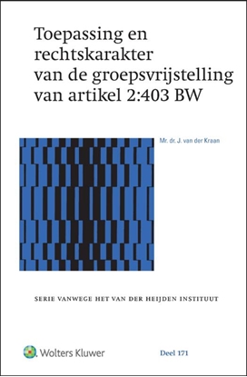 Afbeeldingen van Toepassing en rechtskarakter van de groepsvrijstelling van artikel 2:403 BW
