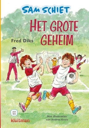 Afbeeldingen van Leren lezen met Kluitman Sam schiet. Het grote geheim