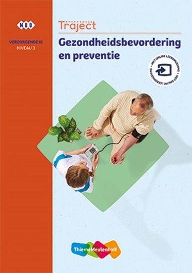 Afbeelding van Traject Zorg Gezondheidsbevordering en preventie niveau 3 boek en online 1 jaar (KD 2020)
