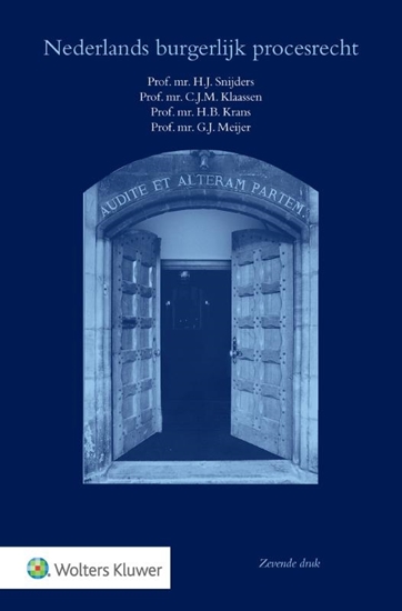 Afbeelding van Nederlands burgerlijk procesrecht